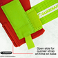 Guardian Baseball Sliding Mitt (Red Neon/Lime)