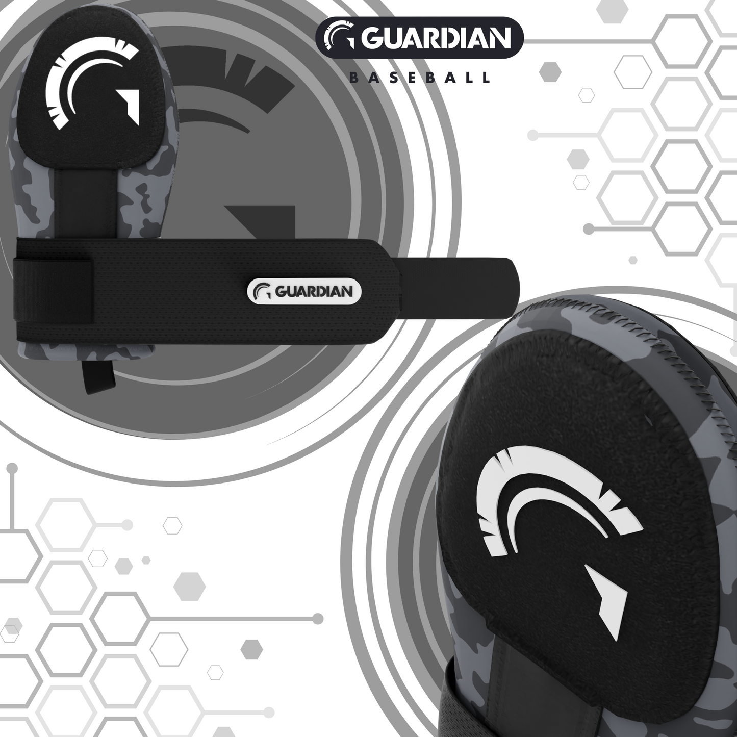 Guardian Baseball Sliding Mitt (Black Camo)