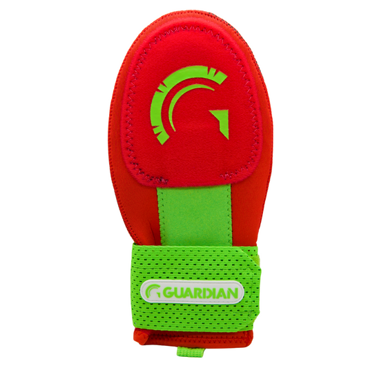 Guardian Baseball Sliding Mitt (Red Neon/Lime)