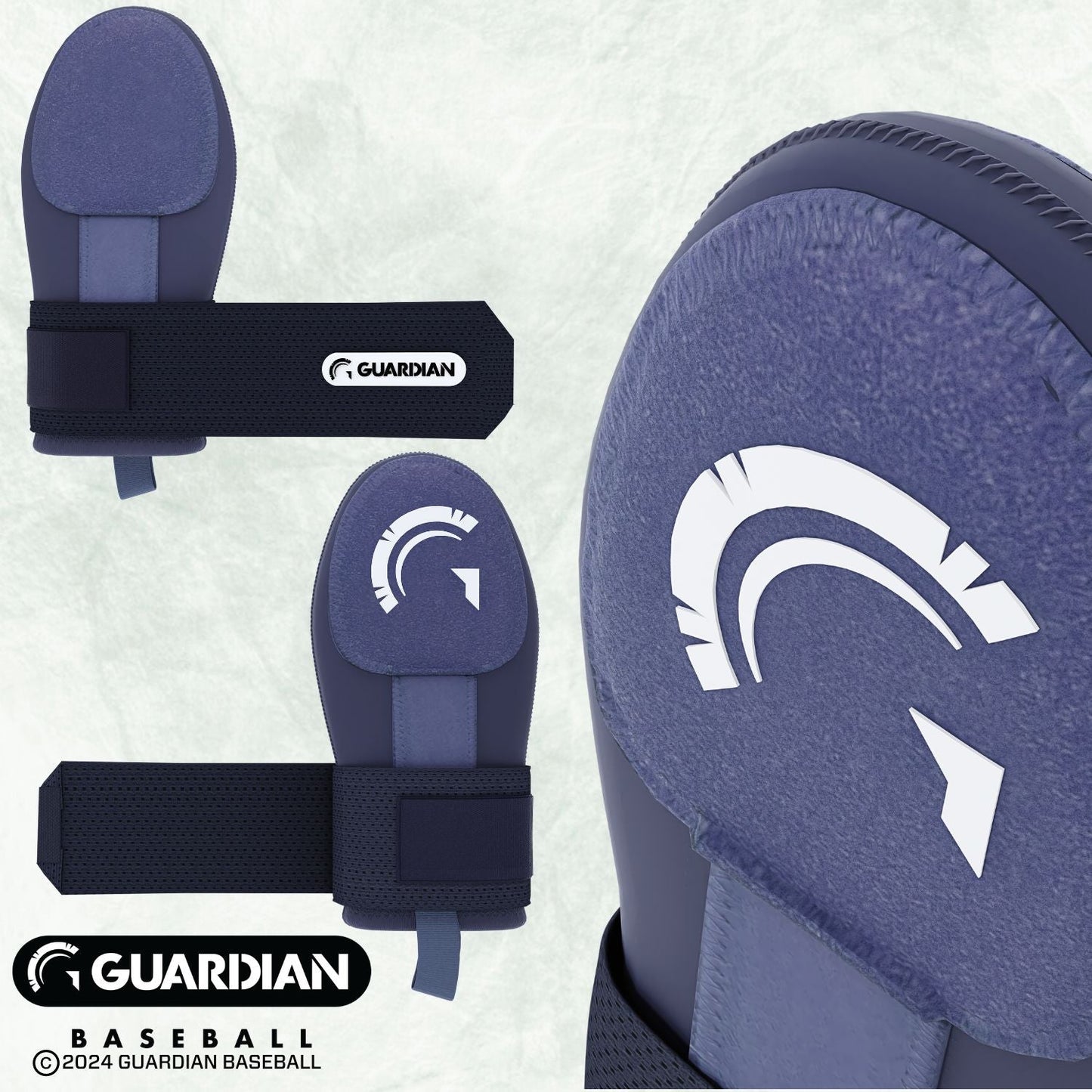 Guardian Baseball Sliding Mitt (Navy)